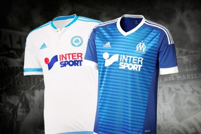 2015-2016 : l’OM officialise les nouveaux maillots