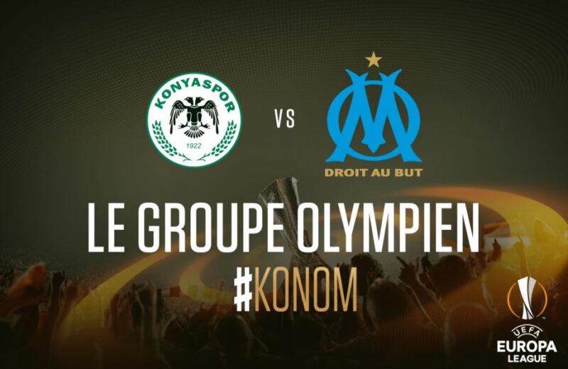 Konyaspor-OM : le groupe marseillais
