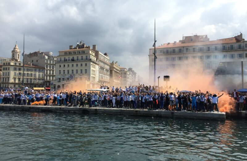 OM-Atlético : la fête a commencé à Marseille