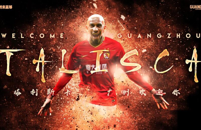 Mercato : Talisca file en… Chine