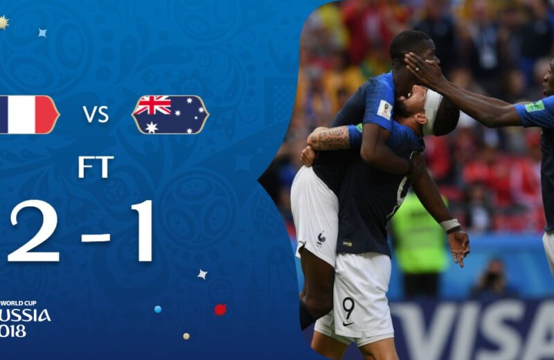 Mondial 2018 : victoire étriquée des Bleus contre l’Australie