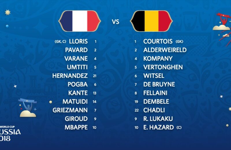 France-Belgique : les compos de départ