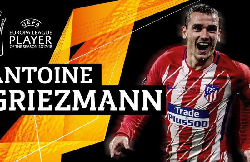 Ligue Europa : Griezmann élu meilleur joueur