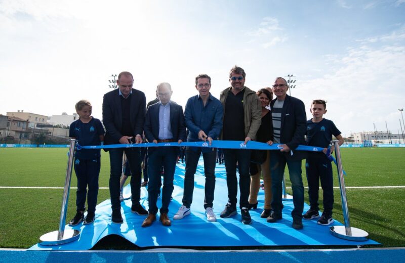 Le club a inauguré l’OM Campus