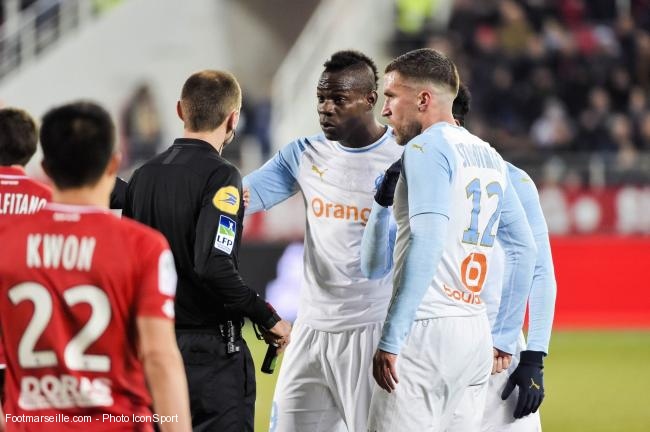 Balotelli sanctionné, une amende pour l’OM