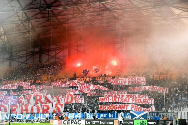 Fumigènes : l’OM sur le podium des plus gros craqueurs