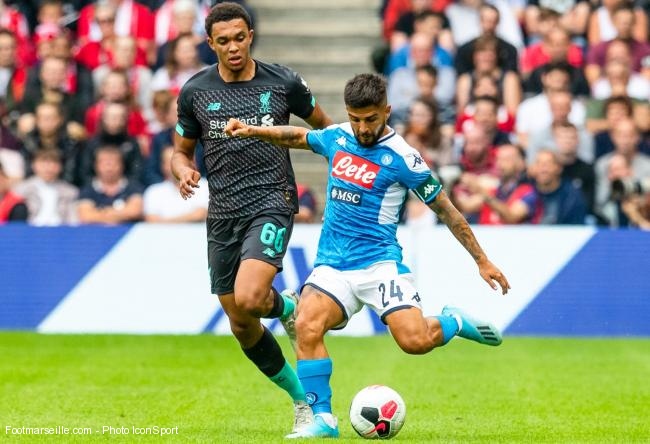 Insigne se réjouit d’affronter Liverpool, l’OM et le Barça