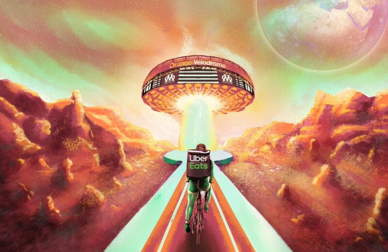 Uber Eats nouveau sponsor de l’OM (Officiel)