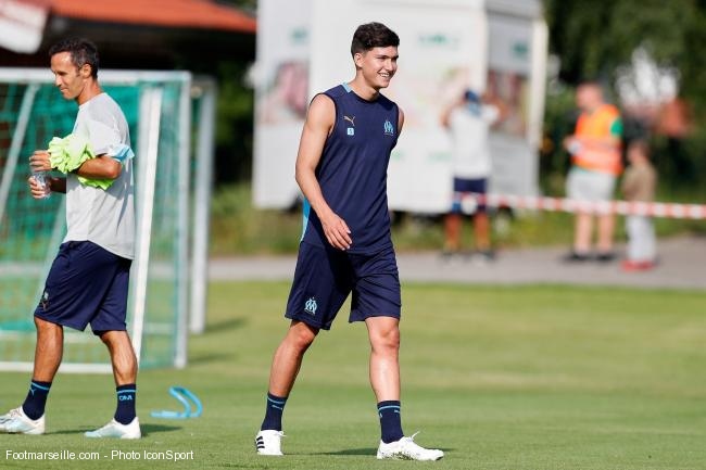 Balerdi a participé à son premier entraînement