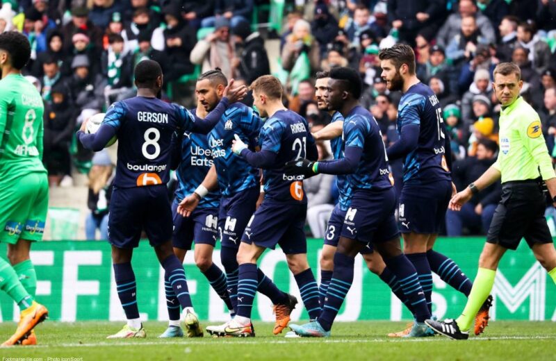 ASSE 2-4 OM : l’OM frappe un gros coup à Geoffroy Guichard