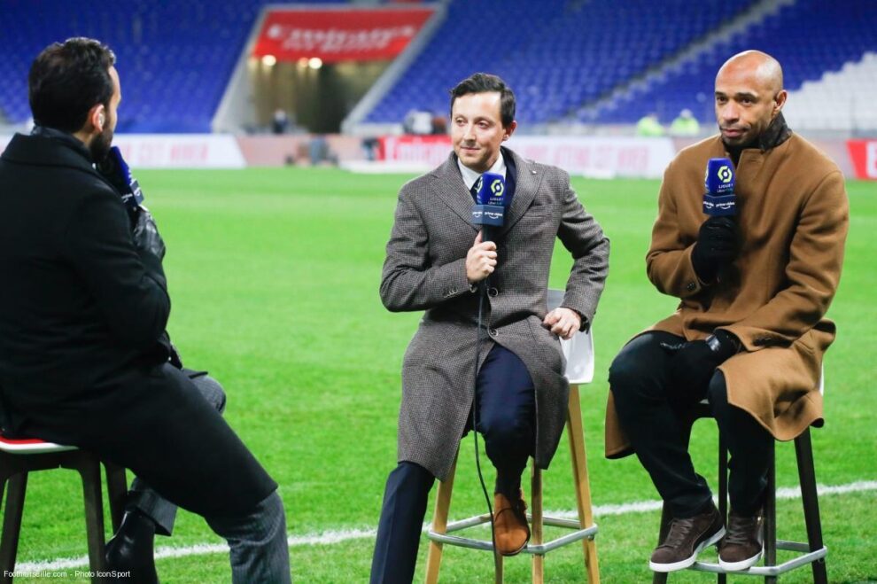 Pablo Longoria et Thierry Henry