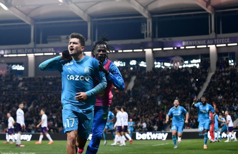Toulouse 2-3 OM : les Olympiens renversent la vapeur au Stadium