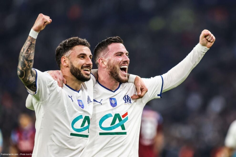 Jonathan Clauss Jordan Veretout OM Marseille