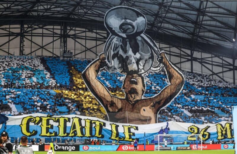 Ligue 1 : l’OM décroche la palme du plus beau tifo