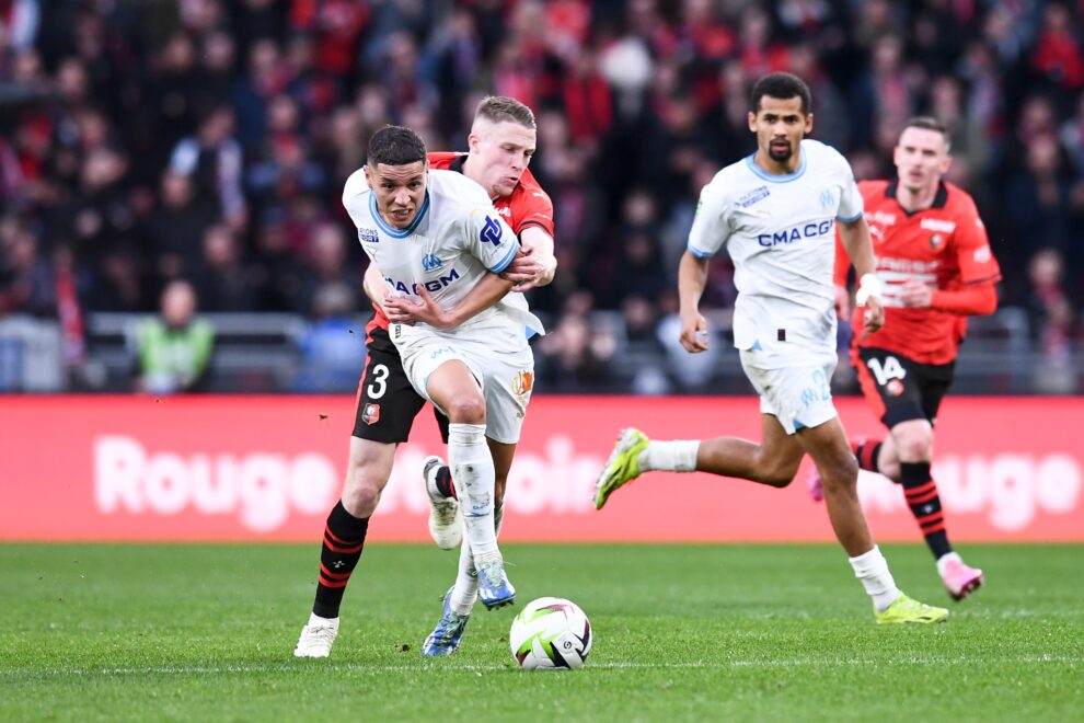 Amine Harit, Adrien Truffert, OM Rennes