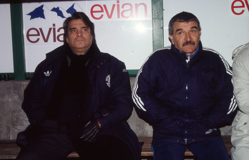 Marc Bourrier et Bernard Tapie, OM