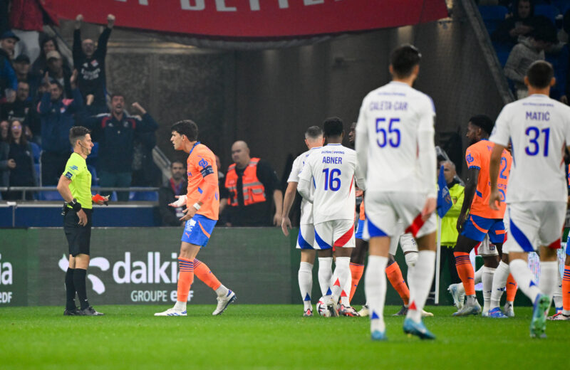 L’arbitre derrière l’expulsion de Balerdi à Lyon au sifflet de Monaco-OM