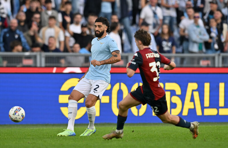 Gigot buteur avec la Lazio