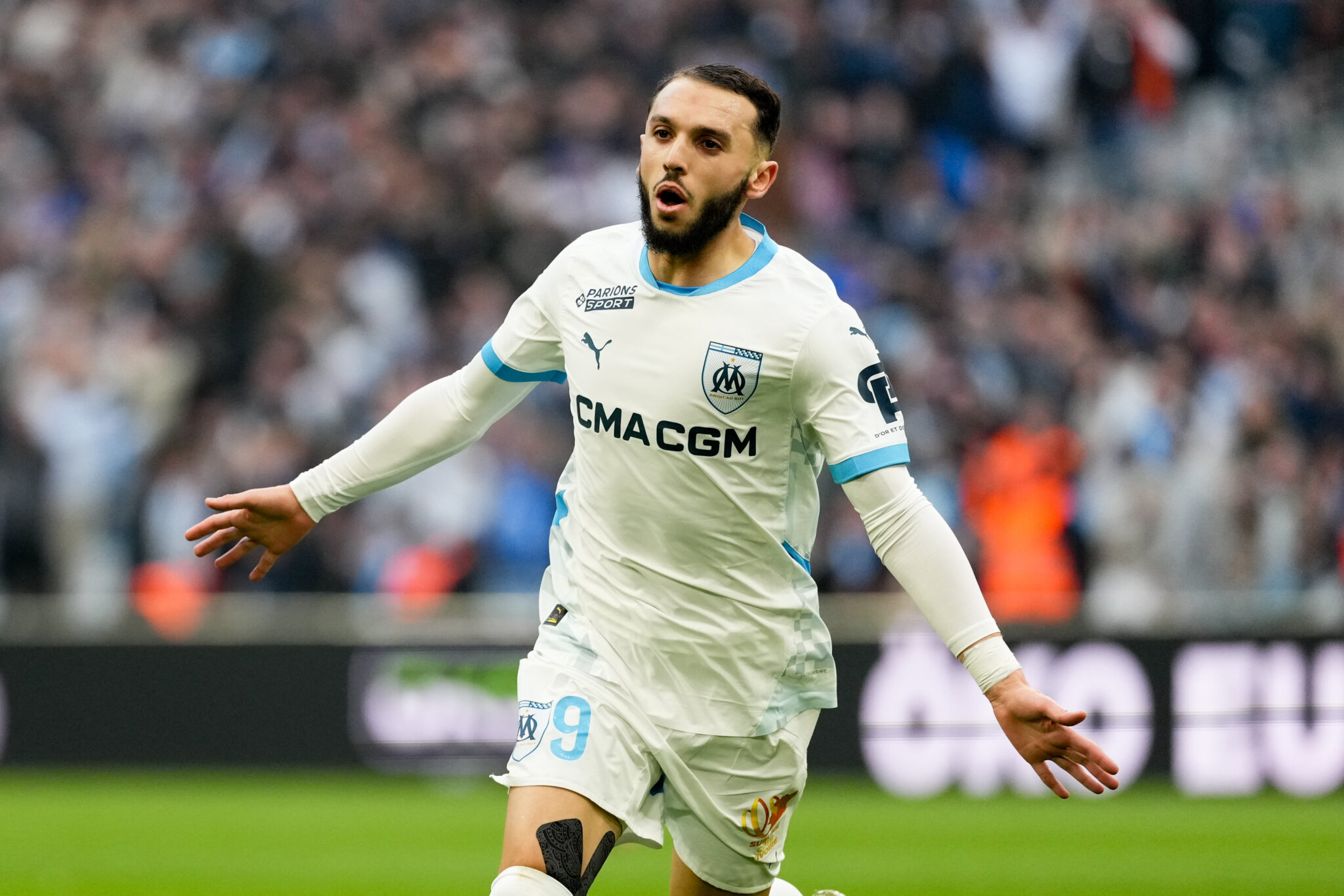 Collectionneur Maillot de Foot Marseille (GOUIRI #9) 2025/2026 Exterieur