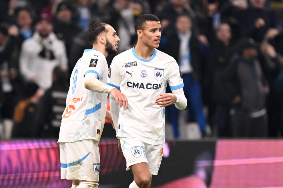Amine Gouiri et Mason Greenwood