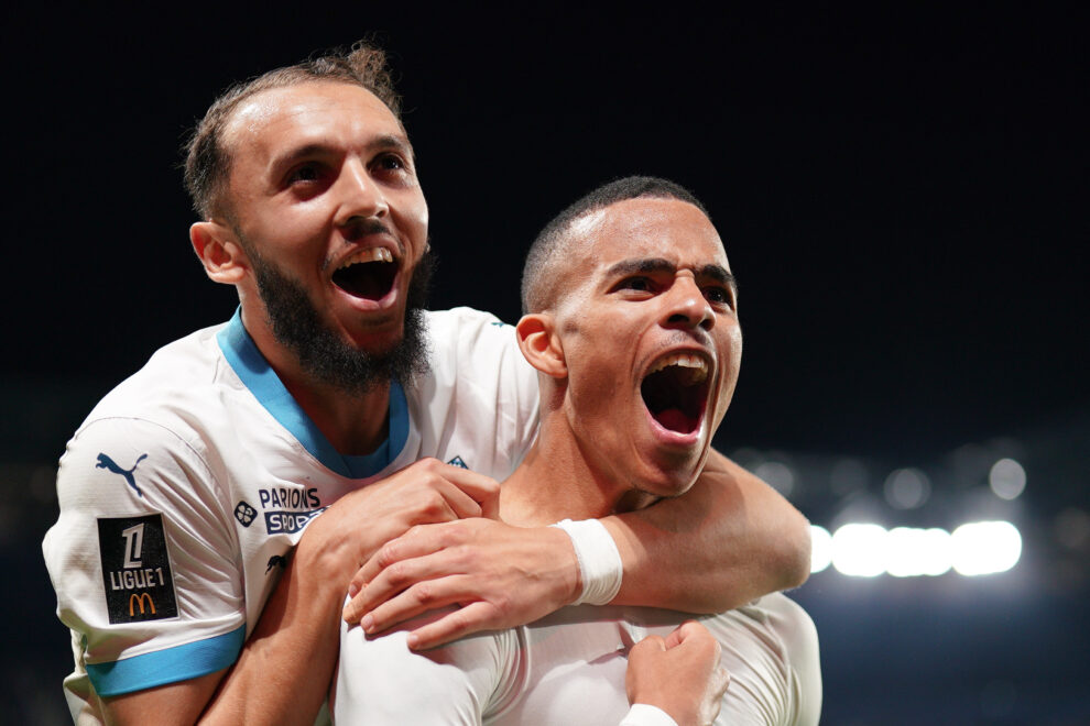 Amine Gouiri et Mason Greenwood