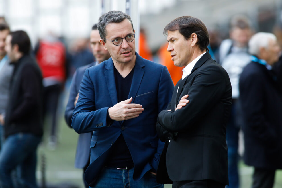 Jacques-Henri Eyraud et Rudi Garcia