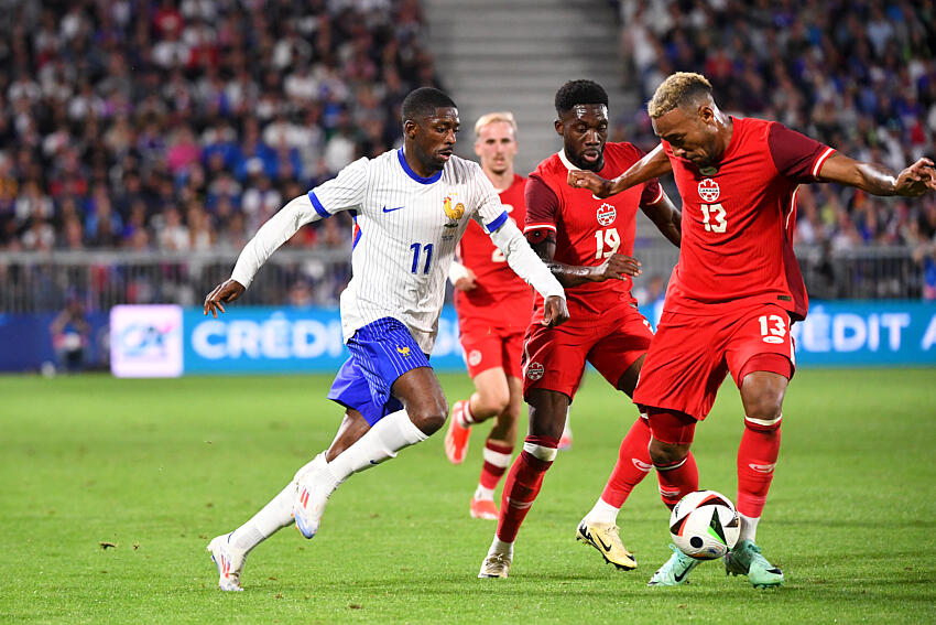 Derek CORNELIUS, Ousmane Dembélé, France-Canada