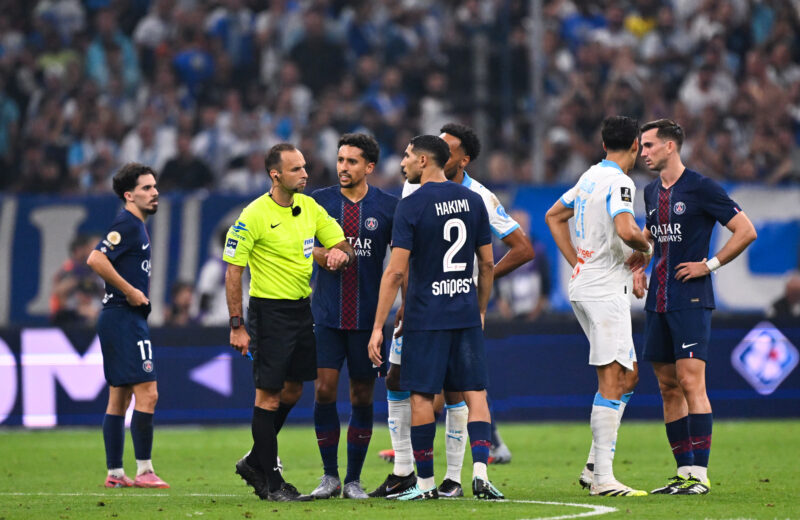 Marquinhos pris en flagrant délit avec l’arbitre Brisard