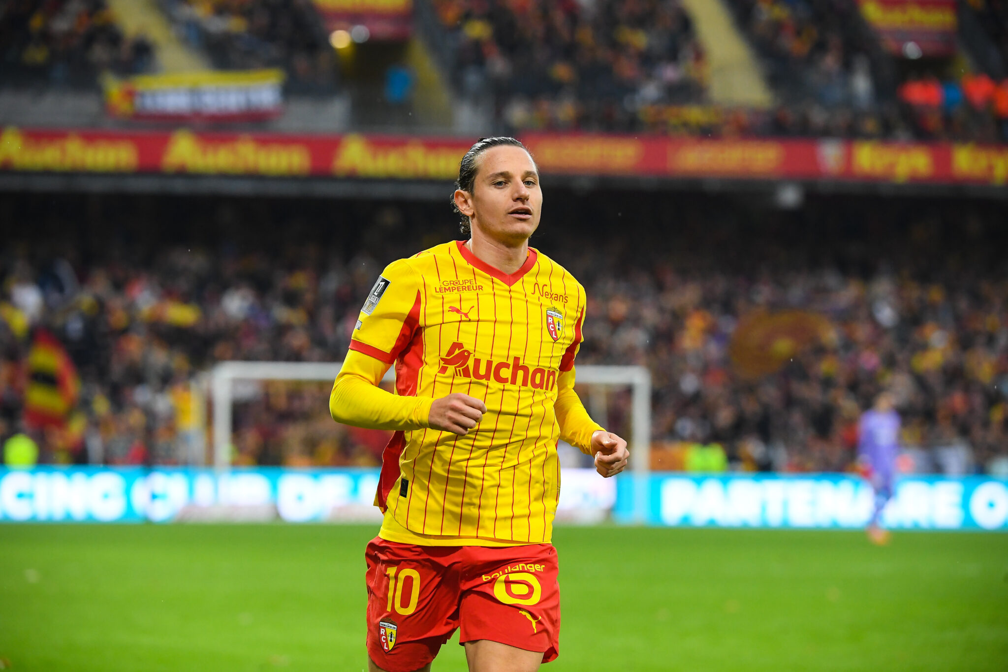 SWEAT A CAPUCHE ADULTE RC LENS NOIR · officielle RC Lens