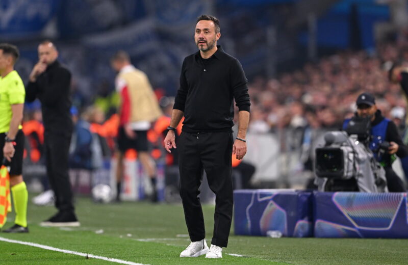 « Aller jusqu’au bout », le rêve fou de De Zerbi pour l’OM en Ligue des Champions