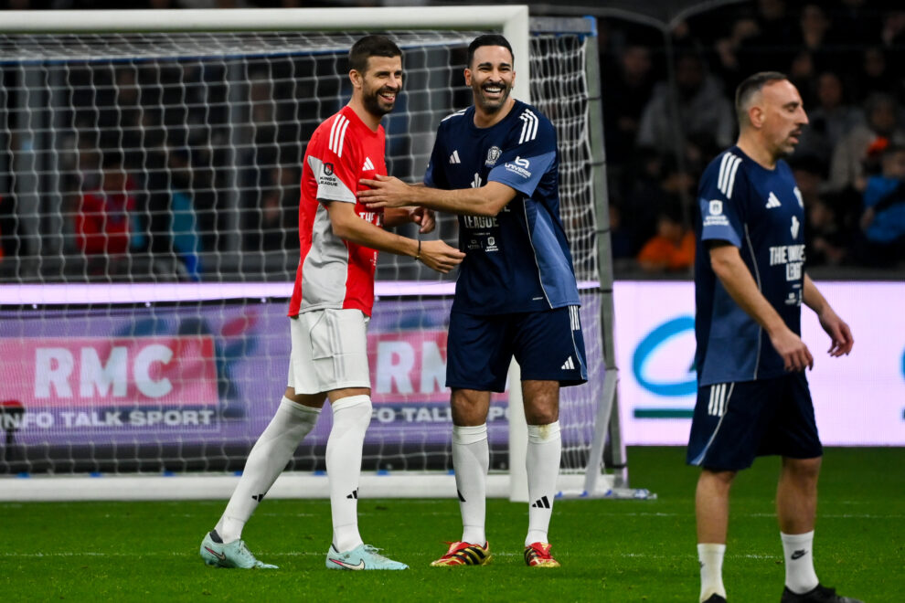 Gerard Pique et Adil Rami