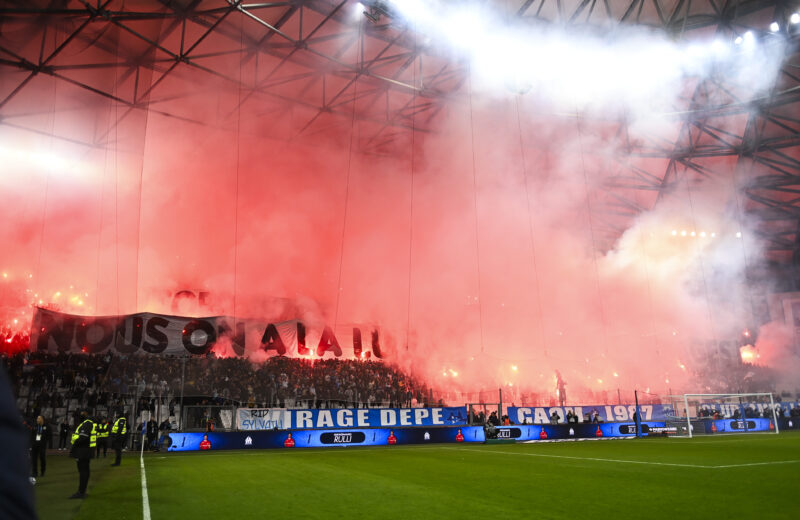 Le Virage Depé fermé lors du choc face au RC Lens