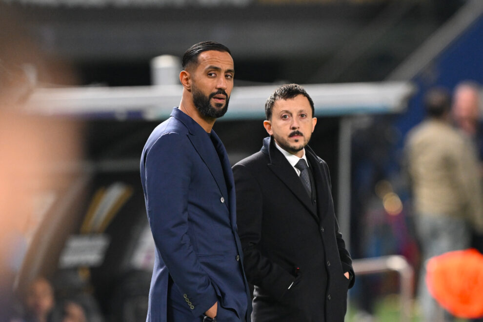 Medhi Benatia et Pablo Longoria