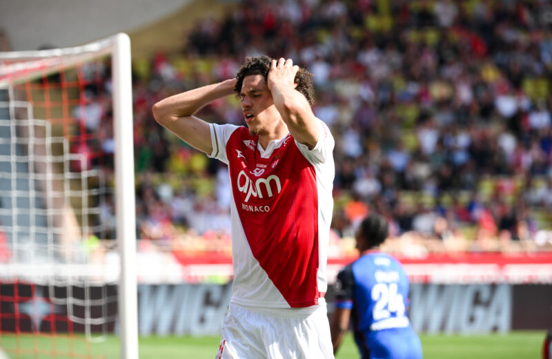 Accrochée par Auxerre, l&rsquo;AS Monaco ne recolle pas à l&rsquo;OM au classement