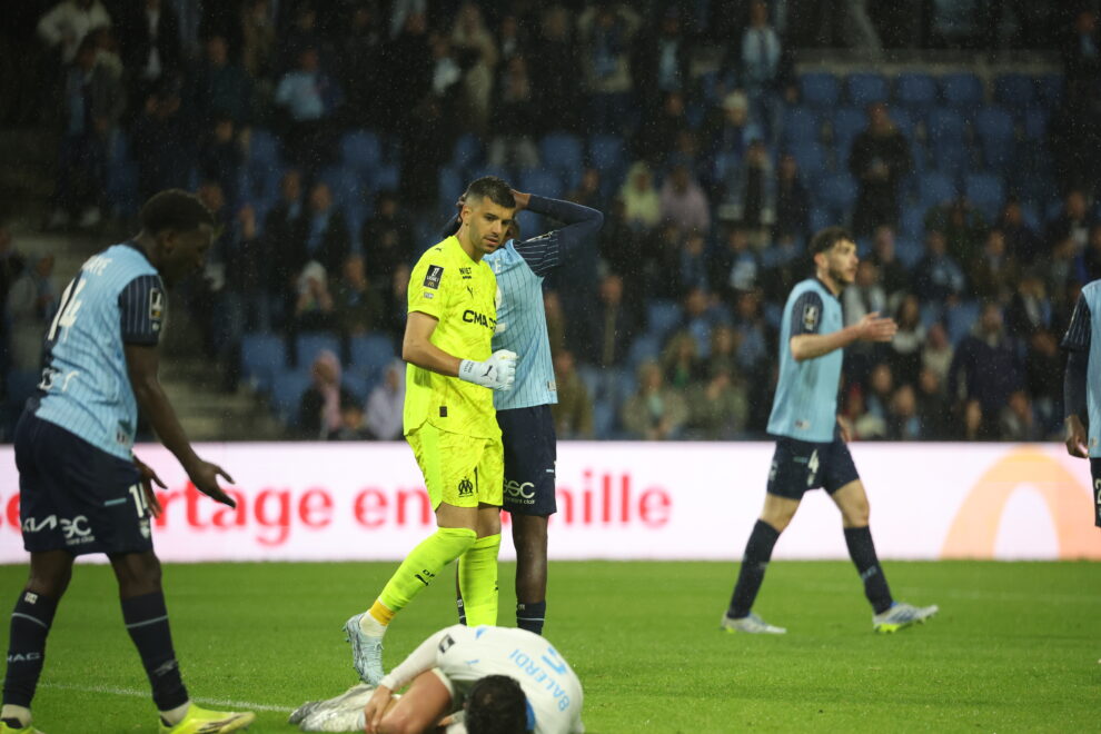 Geronimo Rulli lors de Le Havre - OM