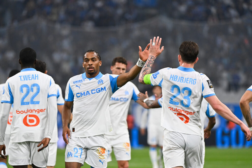Les joueurs de l'OM