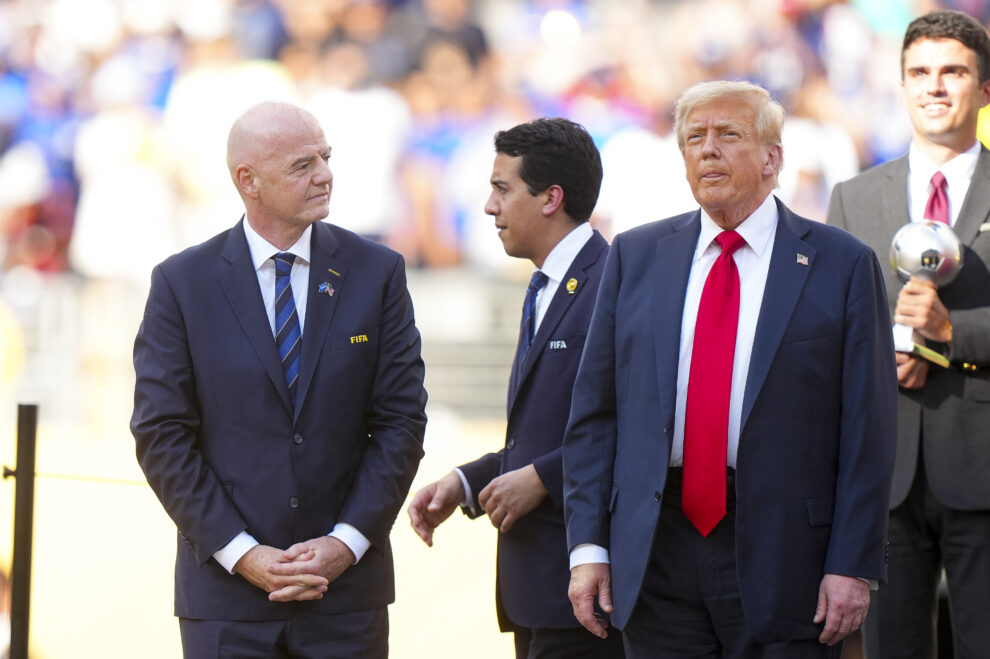Donald Trump, Gianni Infantino