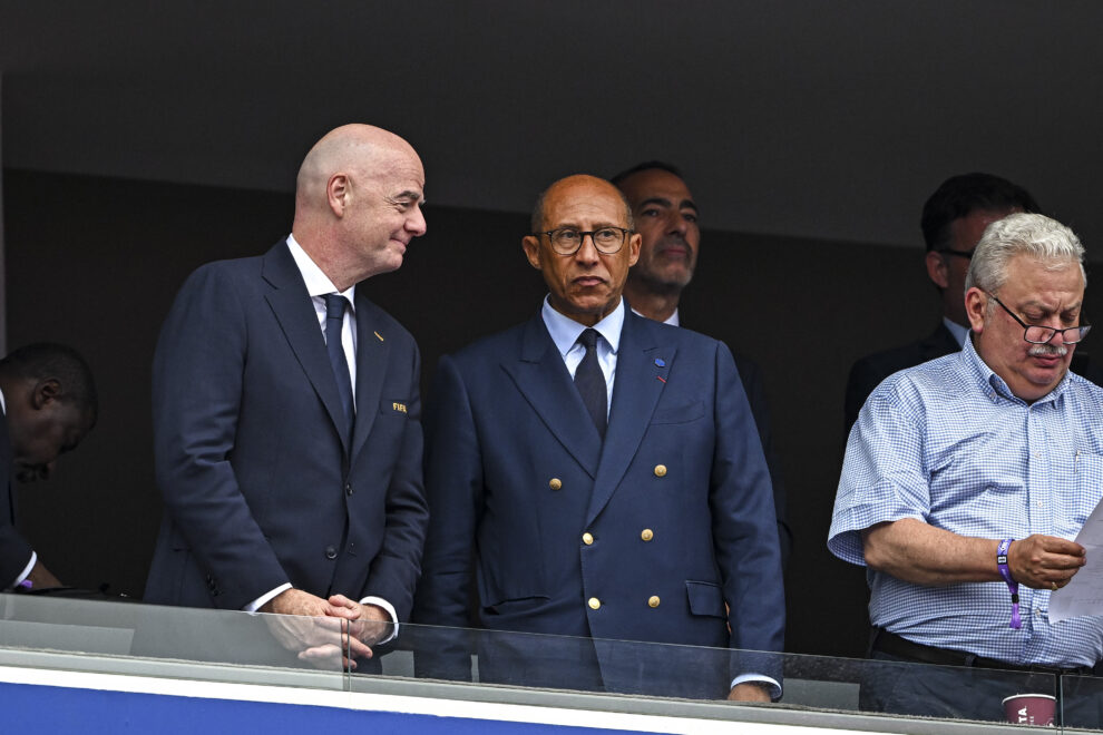 Gianni Infantino, Philippe Diallo