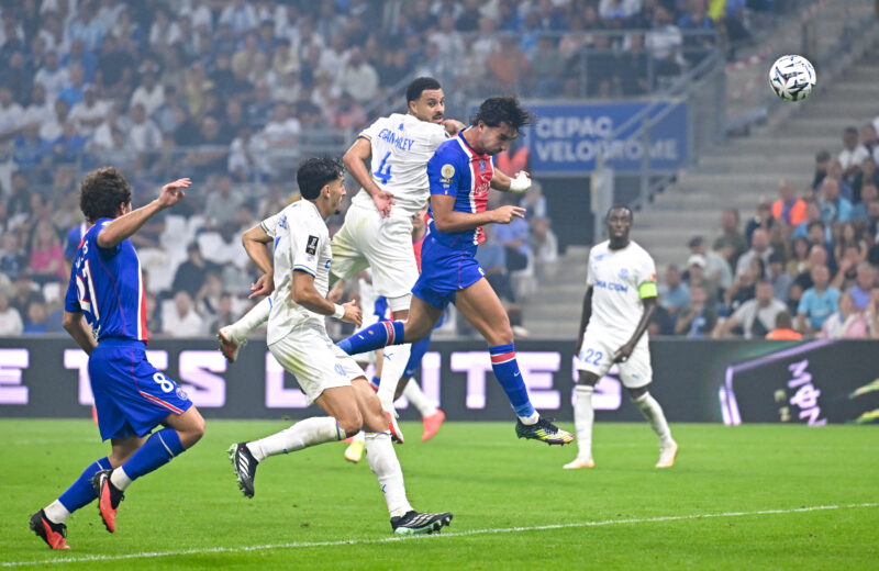 L’OM s’incline face au PSG malgré une prestation encourageante (1-2)
