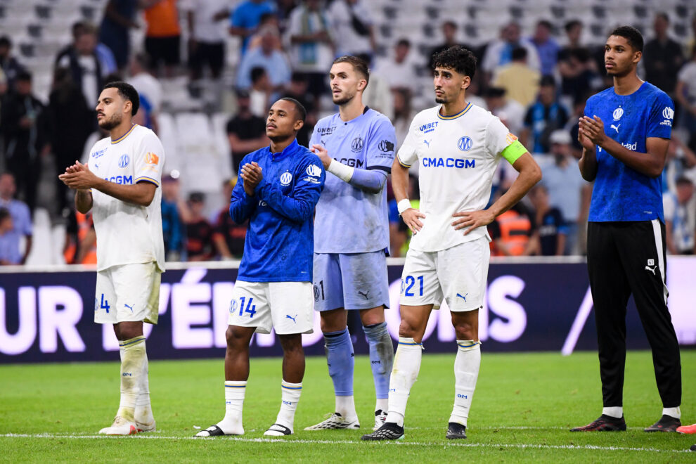 Les joueurs de l'OM