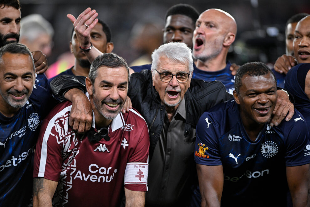 Robert Pires, Aimé Jacquet, Marcel Desailly