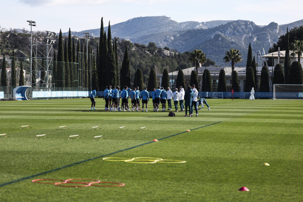 Entraînement Olympique de Marseille Commanderie